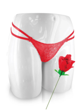 Fleur artificielle contenant une culotte - CC7200020030